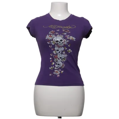 T-shirt (Lila) från Ed Hardy by Christian Audigier Bomull
