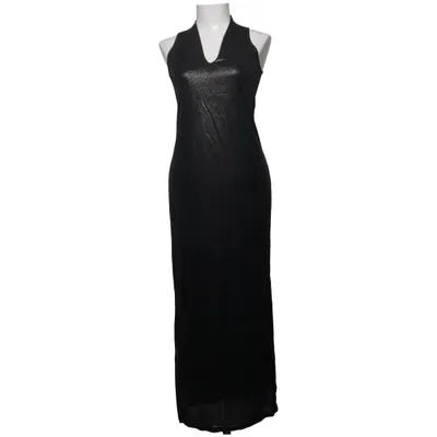Robe longue (Noir, Argent) de Charbell