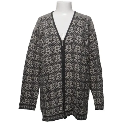 Cardigan (Gris, Blanc) de Tutti Frutti Acrylique, Laine