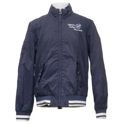 Bomber jacket (Blue) from Geox Cotton, Polyamide, Polyester