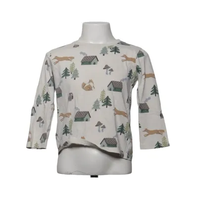 Long sleeve T-shirt (Beige, Multicolored) from Lindex Kids Cotton