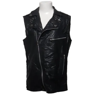 Biker gilet (Zwart) van VSKA