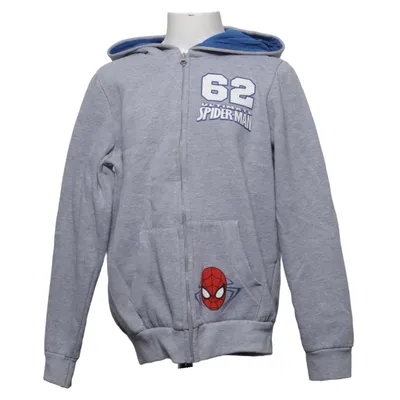 Hoodie (Gray, Blue, Multicolored) from Marvel Spiderman Cotton, Polyester