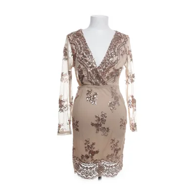Cocktailkjole (Beige) fra Boohoo Polyester