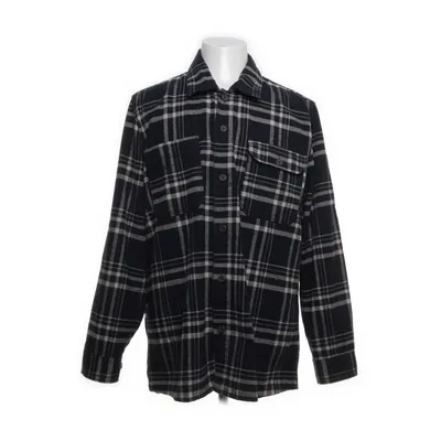 Flanellskjorta (Blå, Vit) från Dressmann Bomull