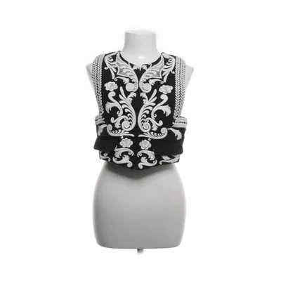 Gilet (Zwart, Wit) van H&M Conscious Collection Katoen, Polyester