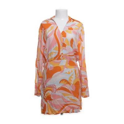 Kjole (Orange, Pink, Flerfarvet) fra Mango Polyester, Viscose