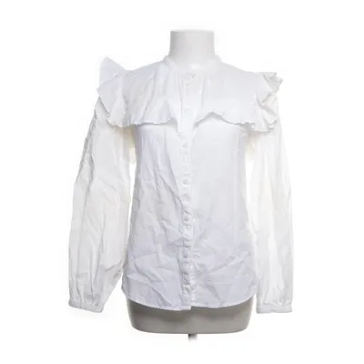Blouse (Wit) van H&M Katoen, Linnen