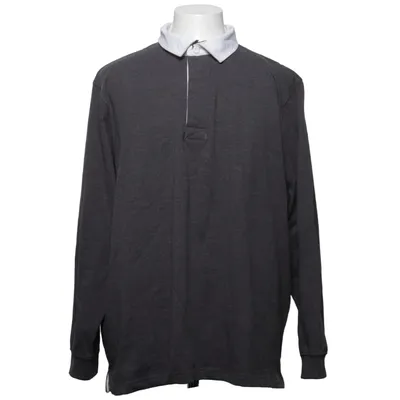 Maillot de rugby (Gris, Blanc) de Cotton Traders Coton, Polyester