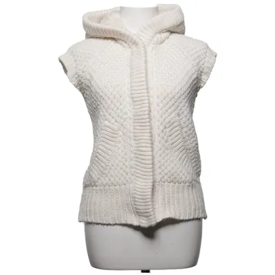 Korte mouwen capuchon sweater (Wit) van Zara Knitwear Acryl, Polyester