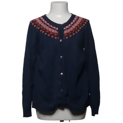 Cardigan (Blue, Multicolored) from Danefae Cotton