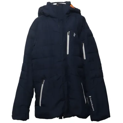 Veste d'hiver (Bleu, Orange) de Peak Performance Junior Polyuréthane, Polyester recyclé