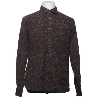 Shirt (Brown, Multicolored) from John Varvatos Cotton