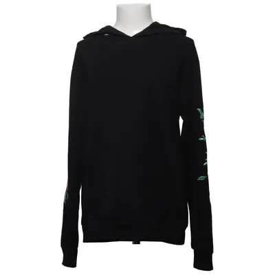 Capuchon sweater (Zwart, Meerkleurig) van Zaful