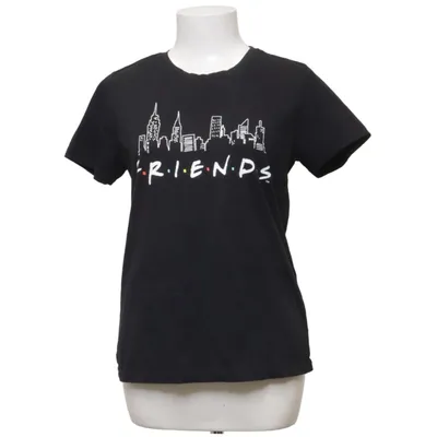 T-shirt (Zwart) van Friends Katoen