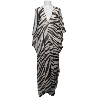 Beach dress (Black, White)