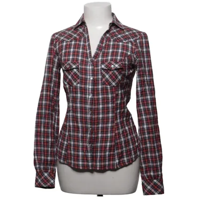Chemise en flanelle (Rouge, Blanc, Bleu) de Topstudio Coton