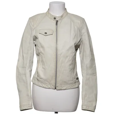 Leather jacket (Beige) from Jofama by Kenza