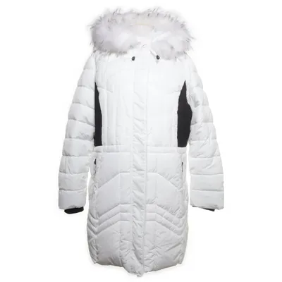 Winter coat (White) from Pfeffinger Acrylic, Elastane, Polyester, Faux fur