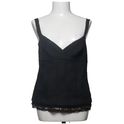 Débardeur (Noir, Or) de Philosophy di Alberta Ferretti Coton, Soie