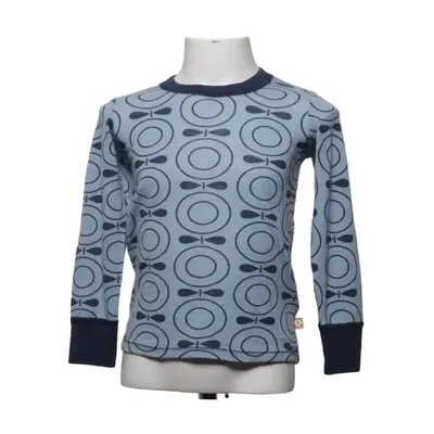 Long sleeve T-shirt (Blue) from Katvig Merino wool