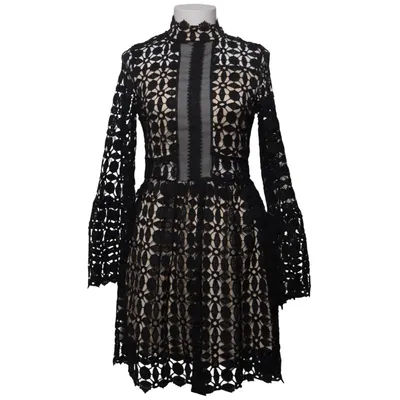 Jurk (Zwart, Beige) van Eilly Bazar Polyester