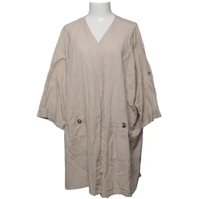 Cardigan (Beige) van Zhenzi Katoen, Linnen
