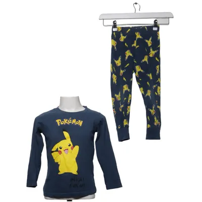 Pyjama (Bleu, Jaune, Multicolore) de Pokémon Coton