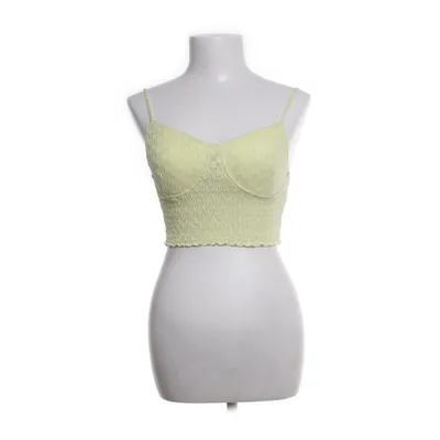 Crop top (Gul) från Tally Weijl Polyester, Elastan