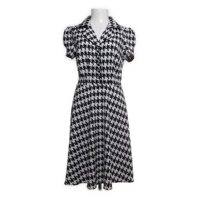 Klänning (Svart, Vit) från Hell Bunny Elastan, Polyester