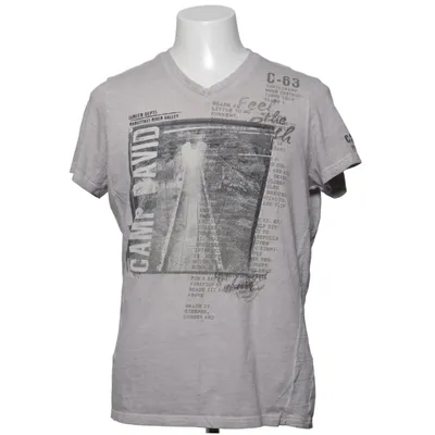 T-shirt (Grå) från Camp David Bomull