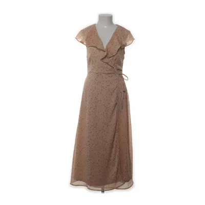 Maxikjole (Beige, Brun) fra Bubbleroom Polyester