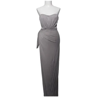 Aftonklänning (Grå) från Elisabetta Franchi Kupro, Polyester