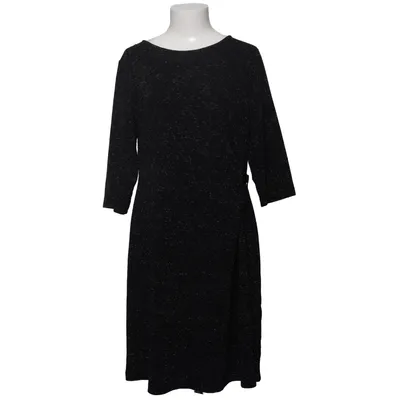 Klänning (Svart) från Viveca N Elastan, Metallfiber, Polyester