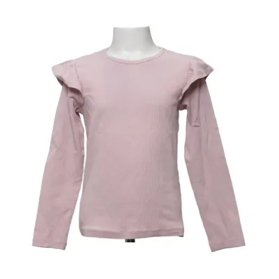 Long sleeve T-shirt (Pink) from Arket Cotton, Elastane