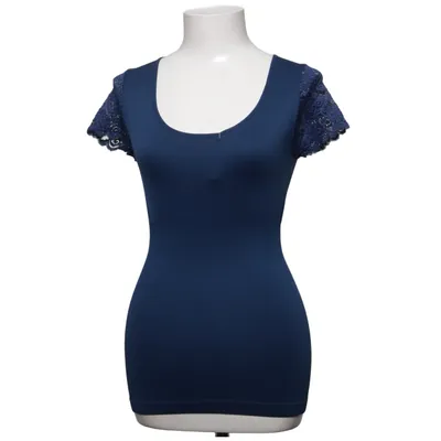 Corrigerende top (Blauw) van Power Flower Elastaan, Polyamide