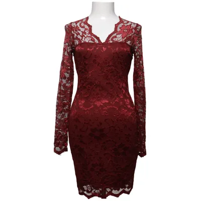 Jurk (Rood) van Model Behaviour Elastaan, Polyamide, Polyester