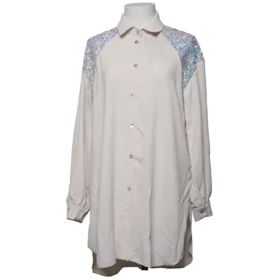 Blouse (Beige, Multicolored) from Aefan Polyester