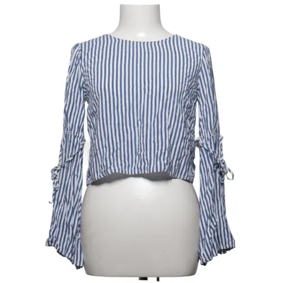 Bluse (Blau, Weiß) von Forever 21 Contemporary Viskose