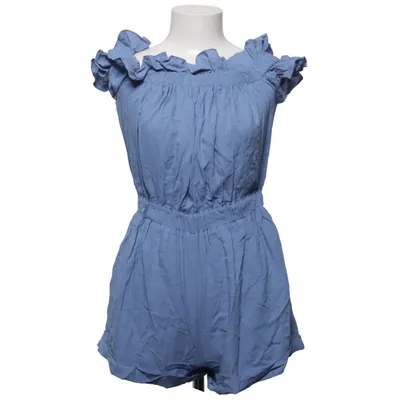 Jumpsuit (Raw Off Shoulder Romper) from Roser Linen, Polyester, Viscose