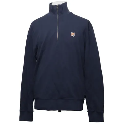 Sweatshirt (Blauw) van Maison Kitsuné Katoen