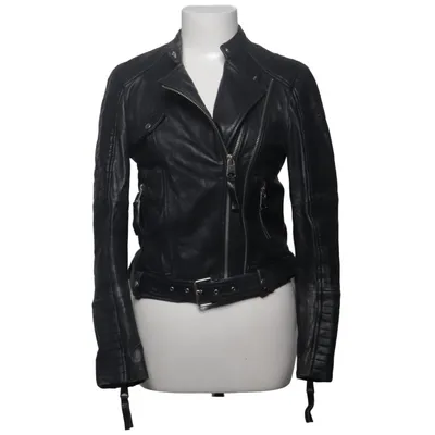 Bikerjacka (Svart) från Zara Trafaluc Outerwear Collection Skinn, Polyester