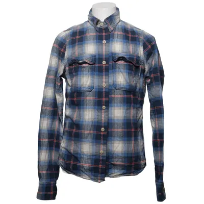 Flannel skjorte (Blå, Hvid, Rød, Flerfarvet) fra Abercrombie & Fitch Bomuld