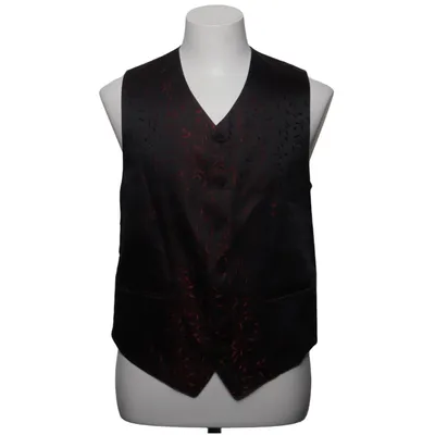 Suit vest (Black, Red, Multicolored) from Wilvorst Acetate, Polyester, Viscose
