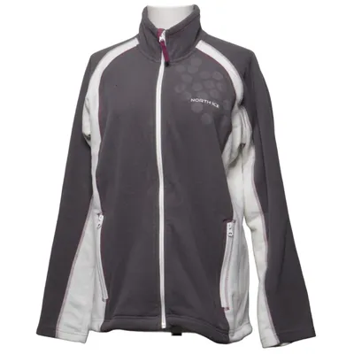 Fleecejacke (Grau, Weiß) von North Ice Polyester