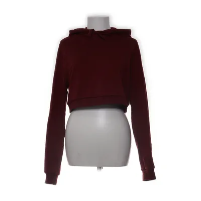 Huvtröja (Cropped Rib Hoodie) från Pamela x NA-KD Bomull