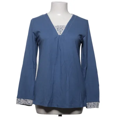 Langærmet t-shirt (Blå) fra Linvosges Bomuld, Modal