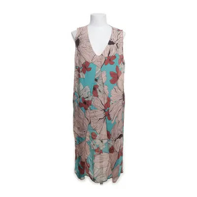 Jurk (Blauw, Meerkleurig) van Ottod'Ame Viscose, Zijde