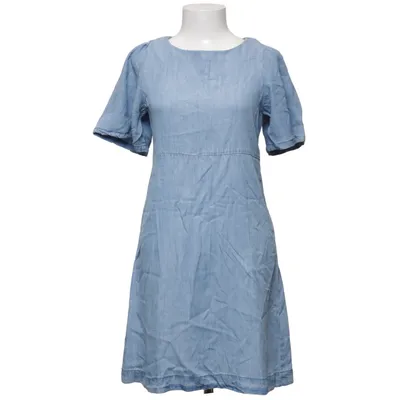 Denim jurk (Blauw) van Hallhuber Modal