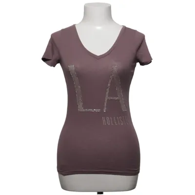 T-shirt (Lilla) fra Hollister Bomuld, Polyester